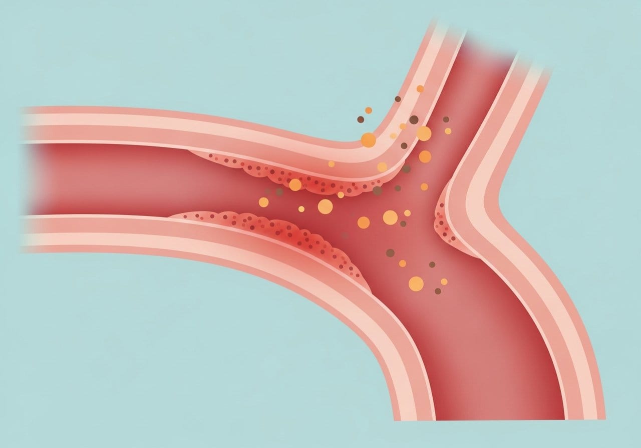 황사 입자가 기도에 들어와 염증을 유발하는 과정