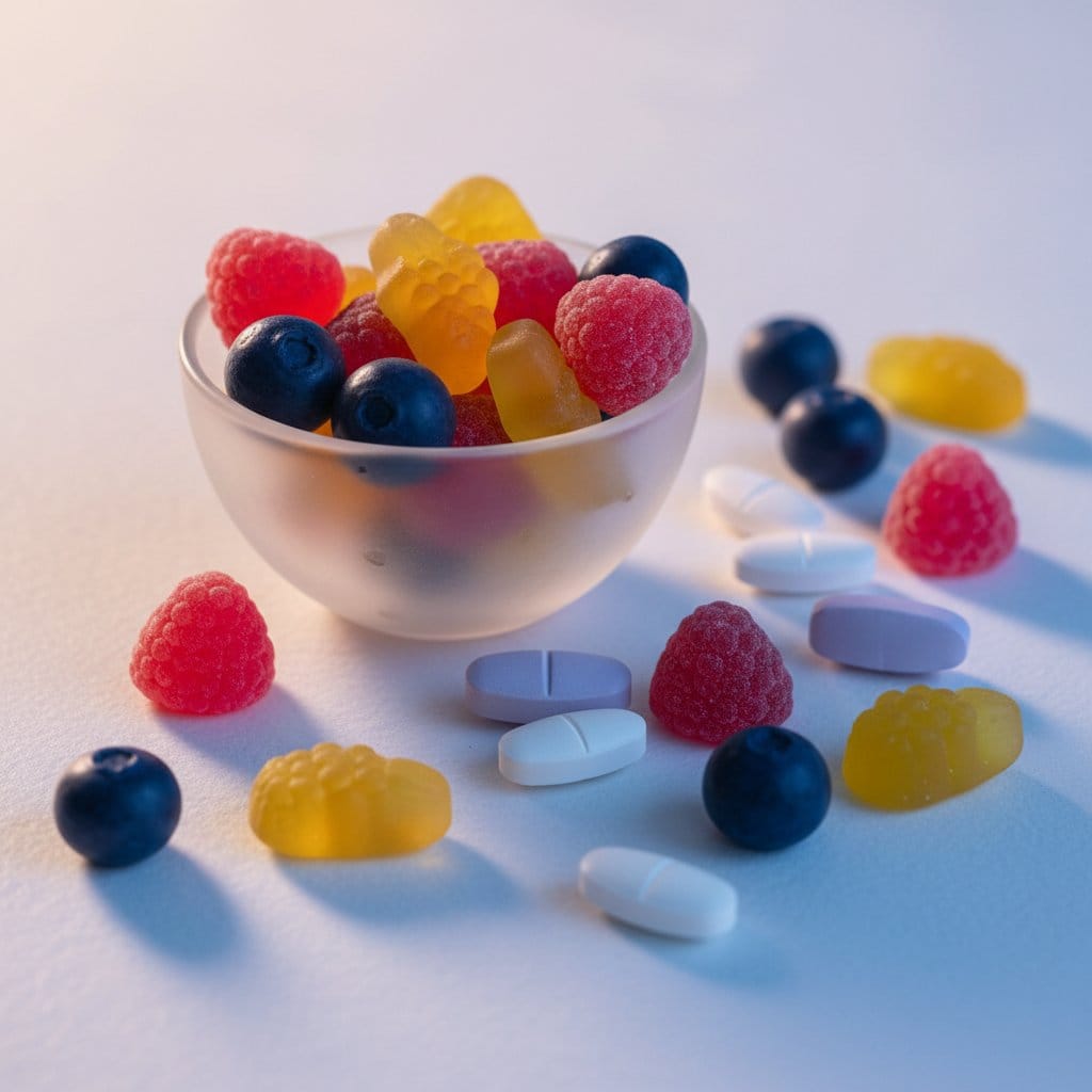 알록달록한 수면 젤리 속에 숨어 있는 호르몬, 멜라토닌