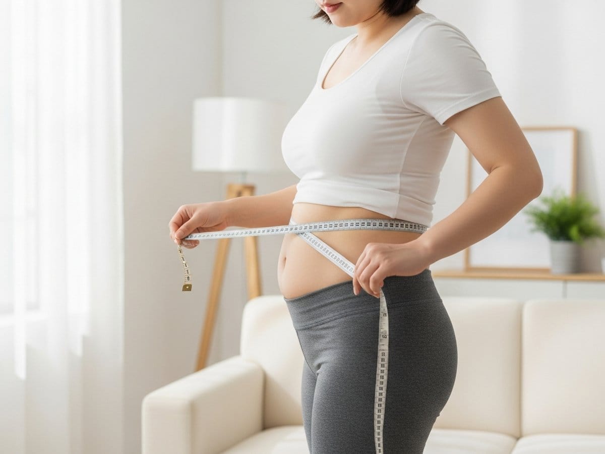 장기 주변 지방이 늘면서 허리둘레가 커지는 흐름