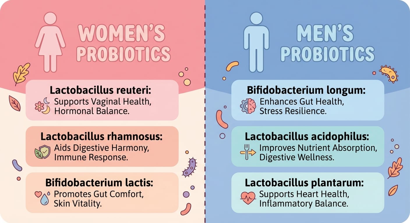 여성·남성 유산균 균주 추천 비교