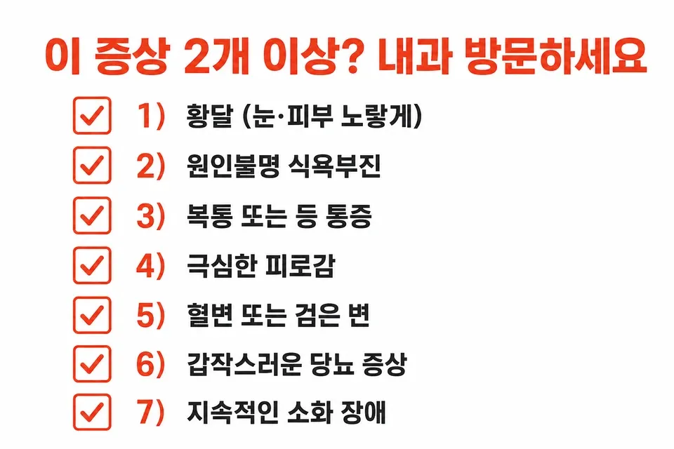 체중감소 동반 위험 증상 7가지 체크리스트