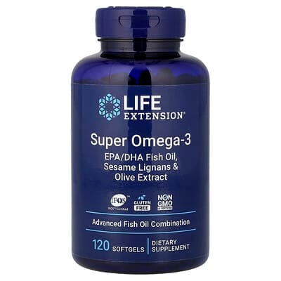 Life Extension 슈퍼 오메가3 제품 전면