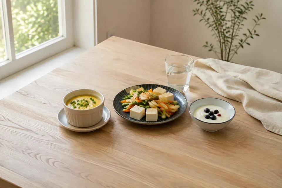 단백질 많은 아침 식사