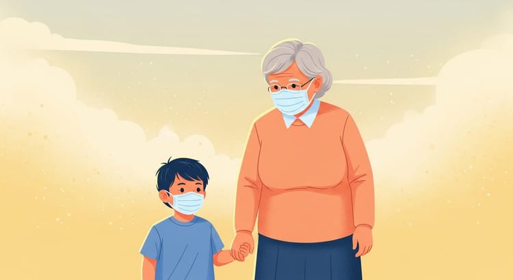 봄철 황사가 어린이와 노인에게 더 위험한 이유 + 지금 당장 할 일