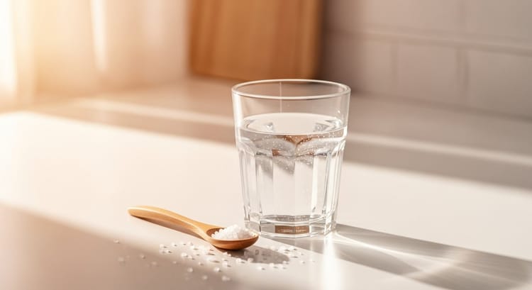 공복 소금물 다이어트, 해도 되는 사람 vs 절대 안 되는 사람 기준