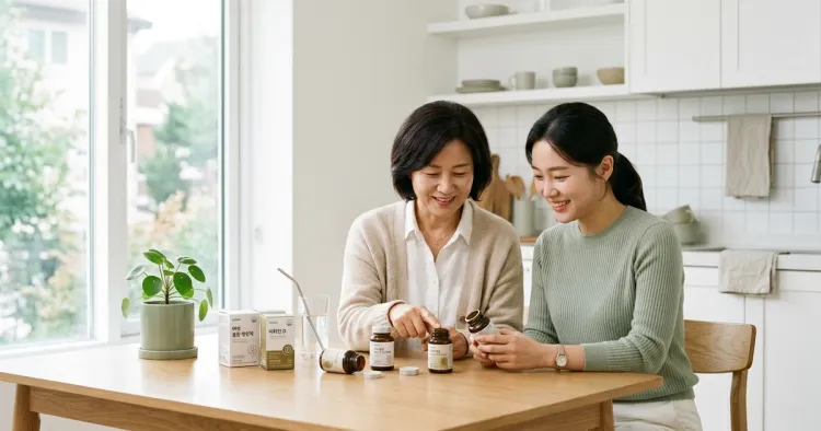 갱년기 영양제 종류와 성분 비교, 증상별로 고르는 기준