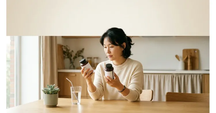 낙산균 유산균 라벨 비교