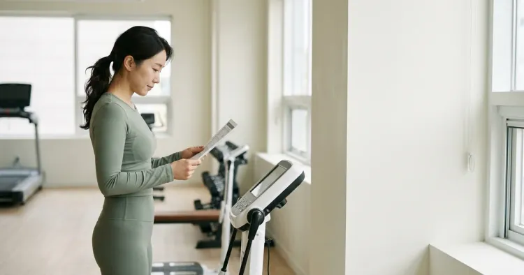 인바디 검사 전 운동