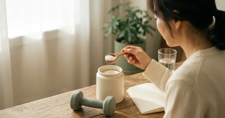 여성·중년 크레아틴의 근육과 기억력 효과