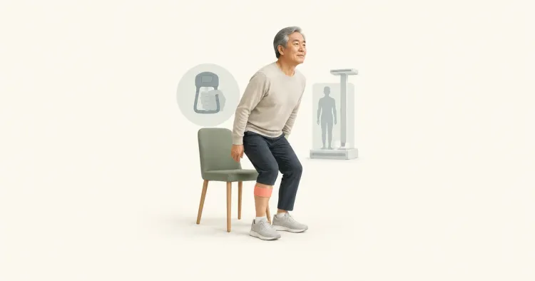 근감소증 자가 선별과 병원 검사