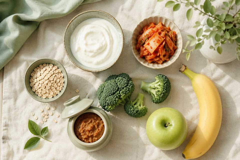 배 더부룩하고 피부 뒤집어진다면? 장이 보내는 신호와 해결 음식 7가지