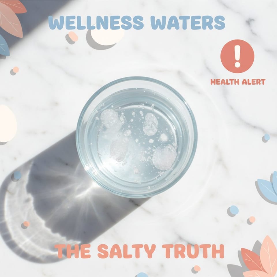 공복 소금물 다이어트, SNS 믿다가 이렇게 됩니다