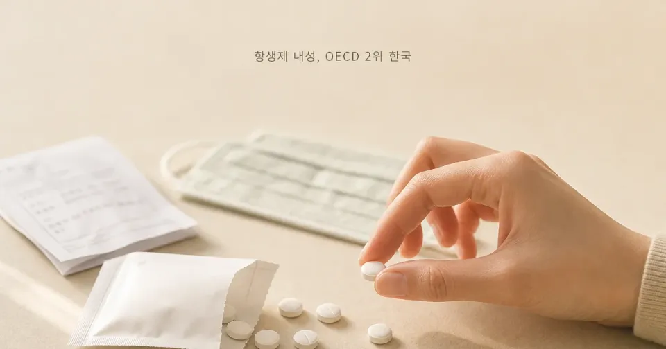 항생제 내성 한국 OECD 2위 썸네일