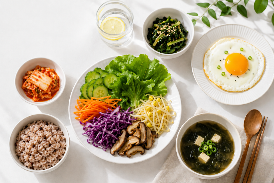 내장지방 빼는 혈당 관리 식사 세팅