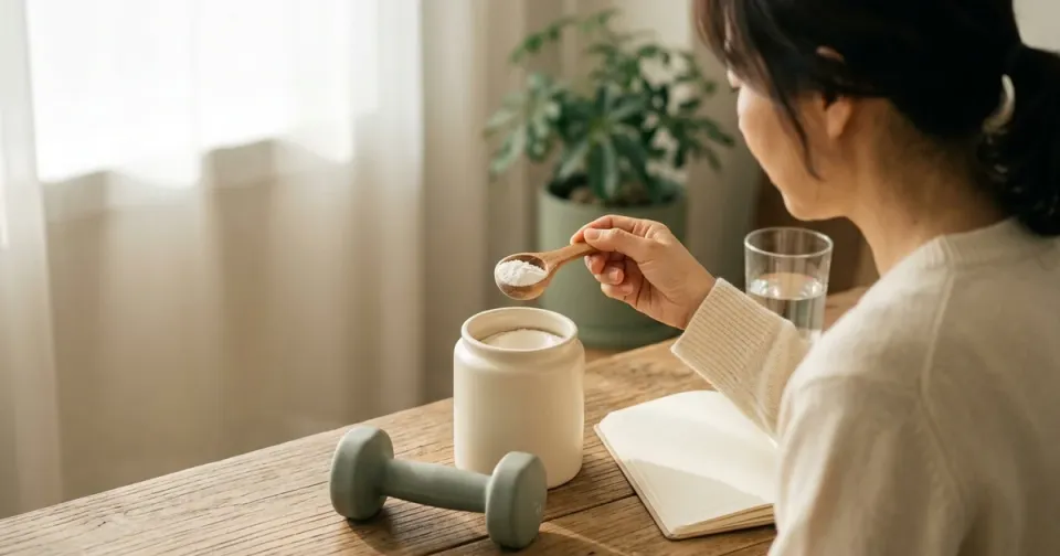 여성·중년 크레아틴의 근육과 기억력 효과