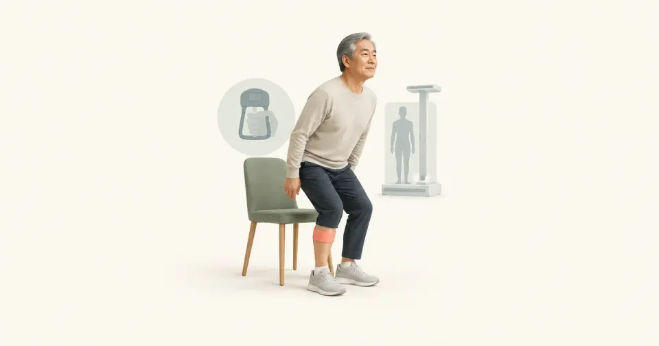 근감소증 자가 선별과 병원 검사